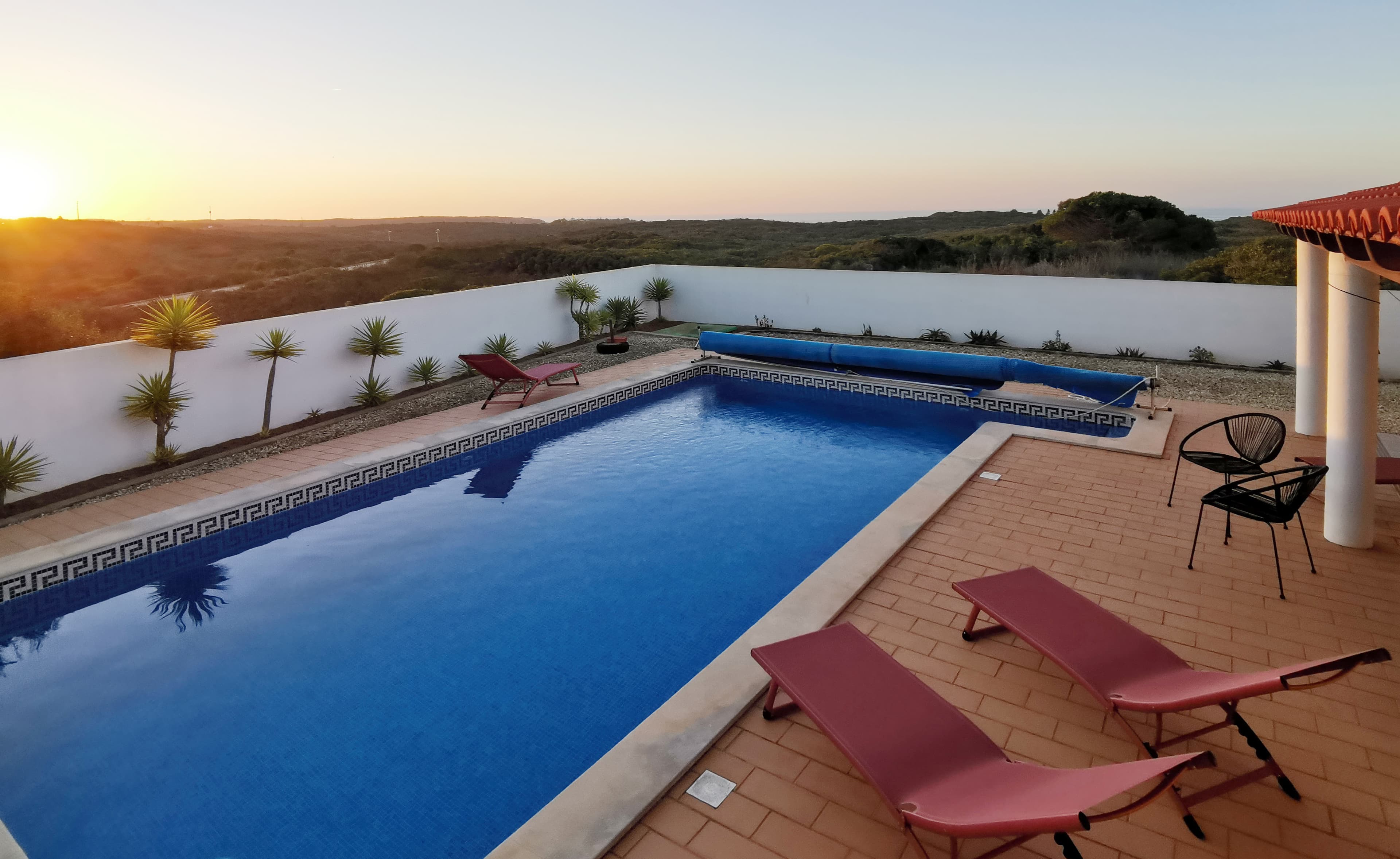 Casa das Ondas — private pool with ocean views
